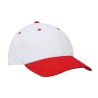 Cap - mod. 4199:White, Cotton, Red